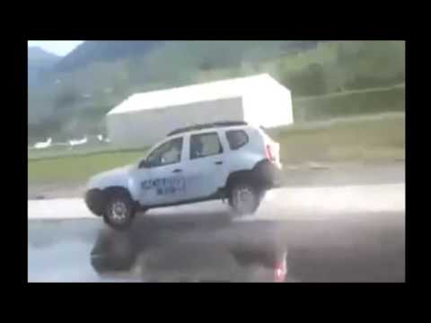 Никогда не дрифтуйте на Renault Duster